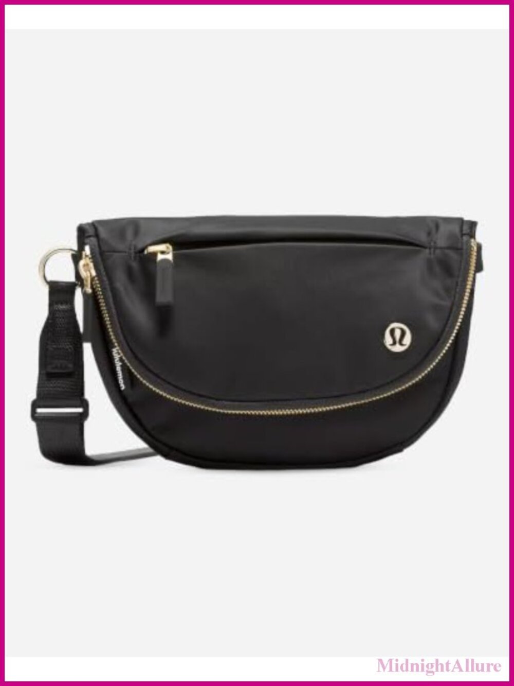Water-Repellent Crossbody Belt Bag Micro 2L Festival Hands-Free